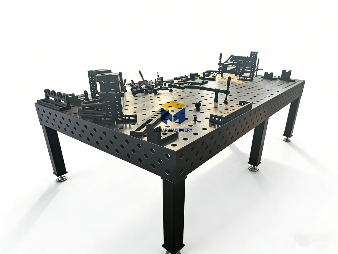welding table with fixture welding table with fixture